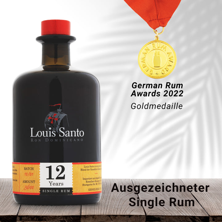 Louis Santo – Premium Single Rum 12 Jahre