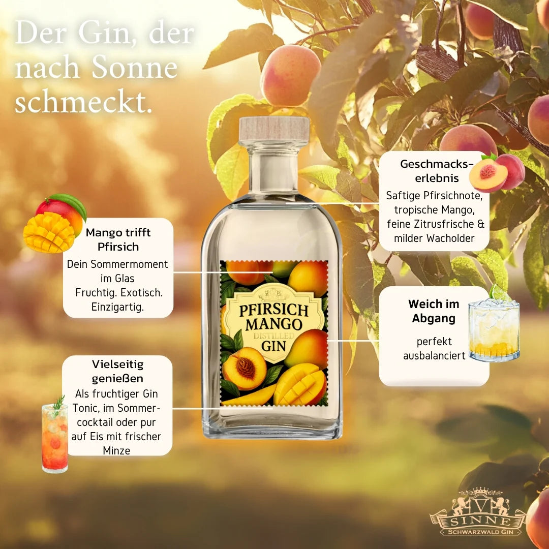 V-Sinne Pfirsich / Mango Gin
