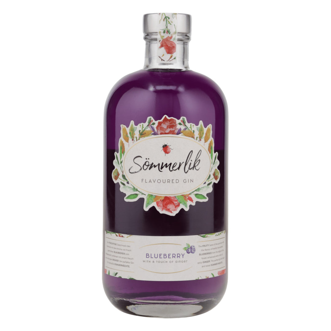 Sömmerlik Blueberry Flavoured Gin aus Deutschland