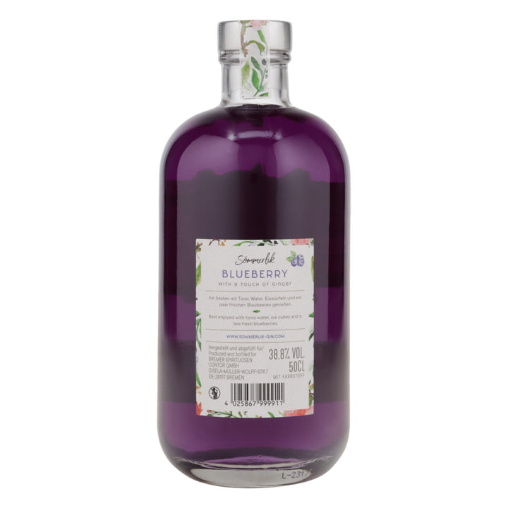 Sömmerlik Blueberry Flavoured Gin aus Deutschland