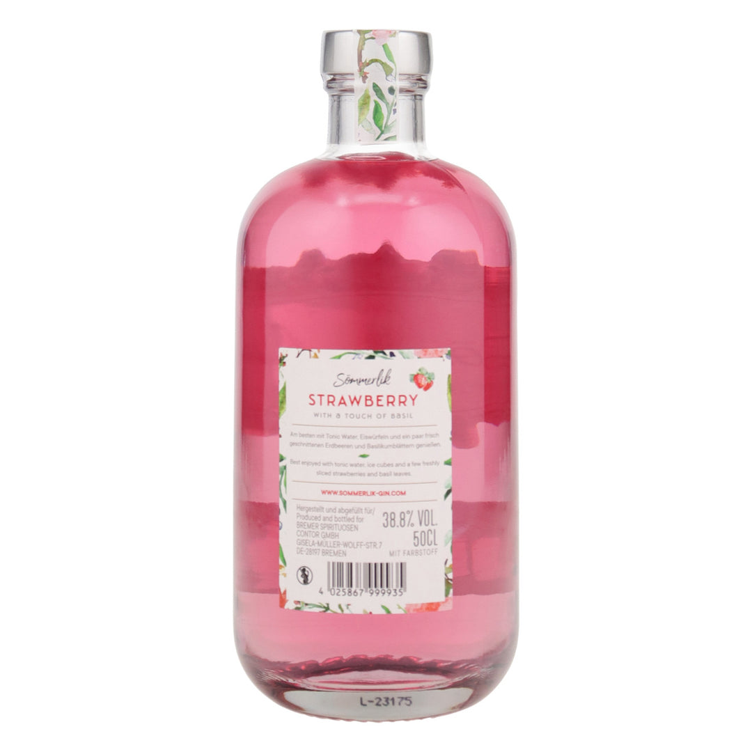 Sömmerlik Strawberry Flavoured Gin aus Deutschland