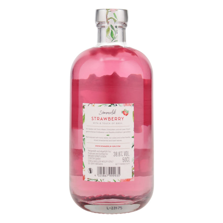 Sömmerlik Strawberry Flavoured Gin aus Deutschland