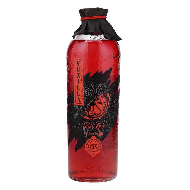 YUZILLA Red Gin mit Glitzer King of Strawberry