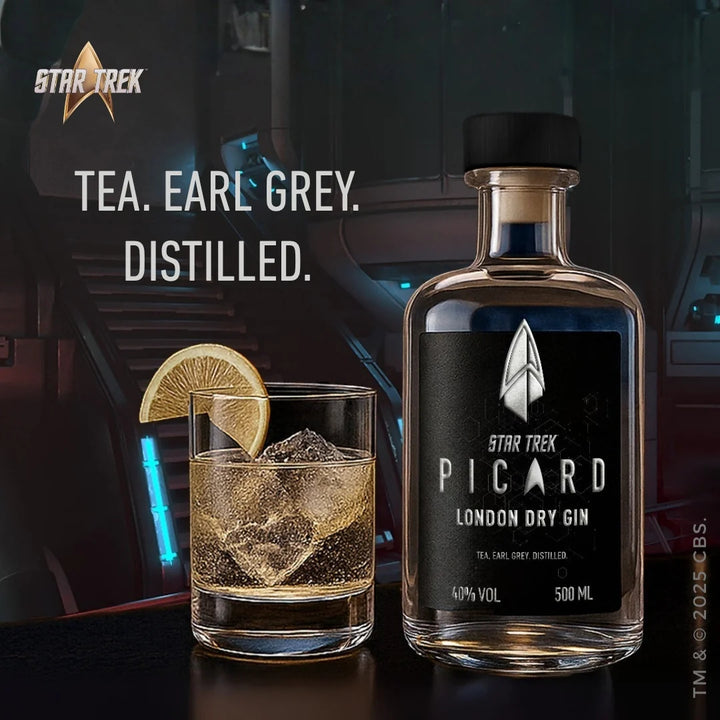 Star Trek Picard Earl Grey Gin Sammlerbox