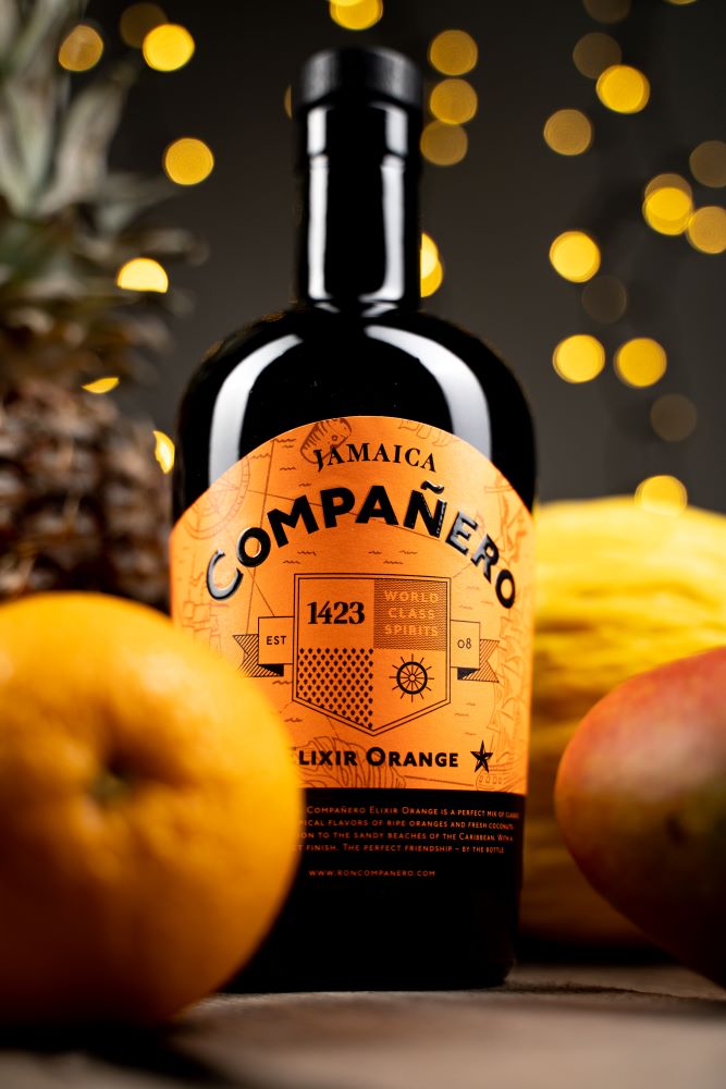 Companero Elixir Orange Spirituose auf Rumbasis