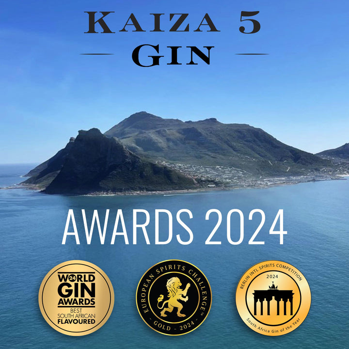 KAIZA 5 GIN BLUE - Der blaue Tiger aus Südafrika/Kapstadt