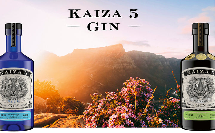 KAIZA 5 GIN BLUE - Der blaue Tiger aus Südafrika/Kapstadt