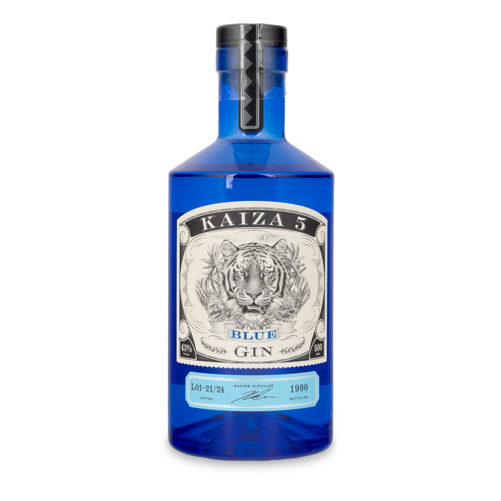 KAIZA 5 GIN BLUE - Der blaue Tiger aus Südafrika/Kapstadt