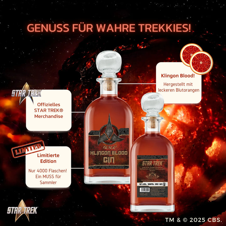 V-SINNE Star Trek Klingon Blood Gin