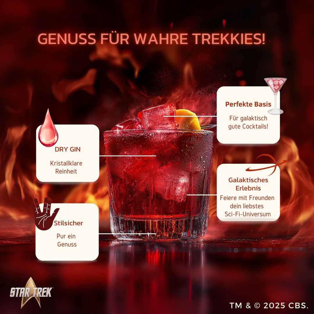 V-SINNE Star Trek Klingon Blood Gin