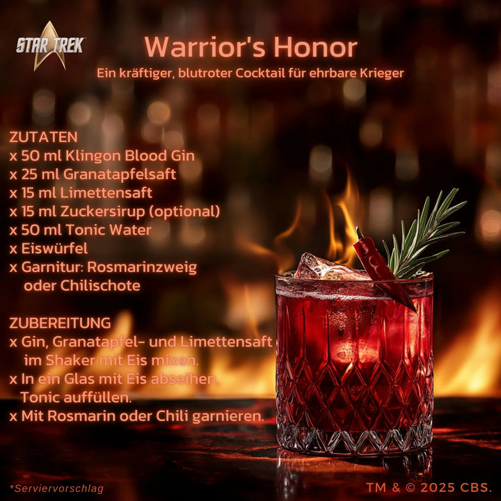 V-SINNE Star Trek Klingon Blood Gin