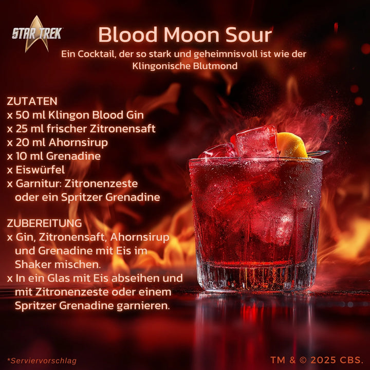 V-SINNE Star Trek Klingon Blood Gin