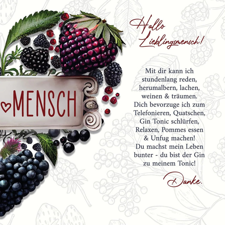 V-Sinne Lieblingsmensch Wildberry Gin