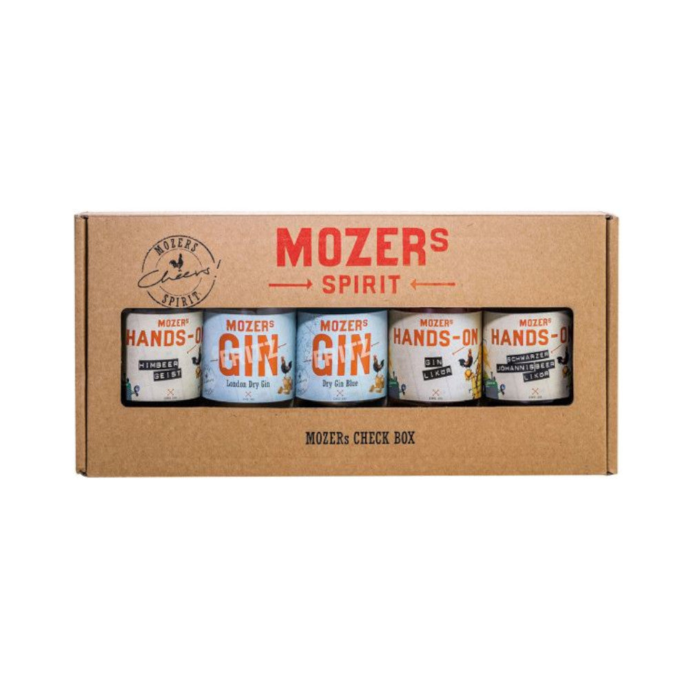 Mozers Check Box Gin & Co