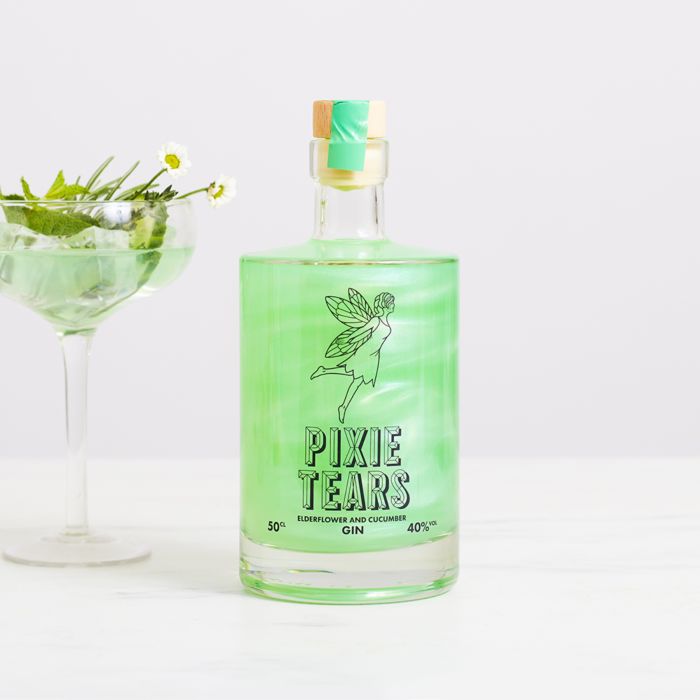 Pixie Tears Gin, Elderflower & Cucumber