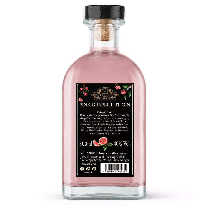 V-SINNE Pink Grapefruit Gin